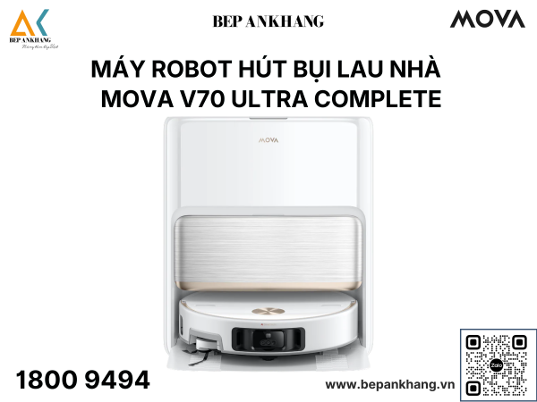Máy Robot hút bụi lau nhà MOVA V70 Ultra Complete